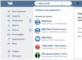 Aktuelle Methoden, um herauszufinden, wer die VKontakte-Seite besucht hat