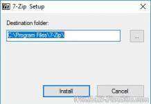 Programme für Windows 1 Archivierungsprogramm 7 zip