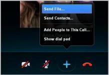 So senden Sie eine Videodatei über Skype So senden Sie eine Datei über Skype